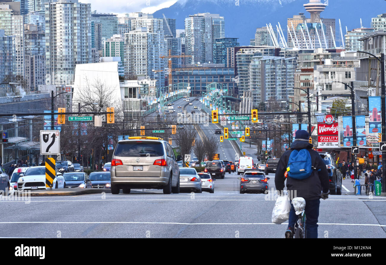 Vancouver traffic congestion hires stock photography and images Alamy