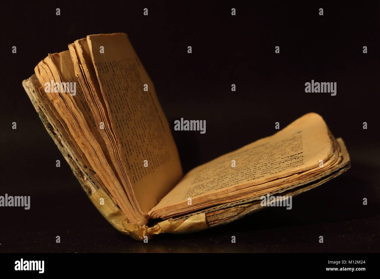 old book on black