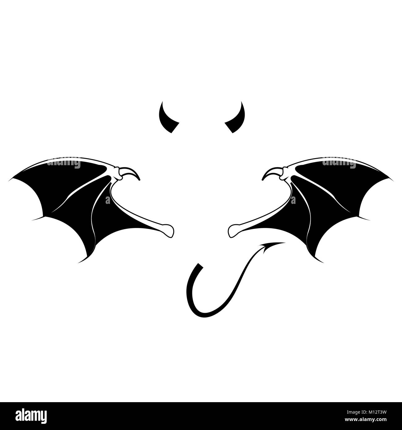 Devil Wings Images – Browse 72,179 Stock Photos, Vectors, and Video