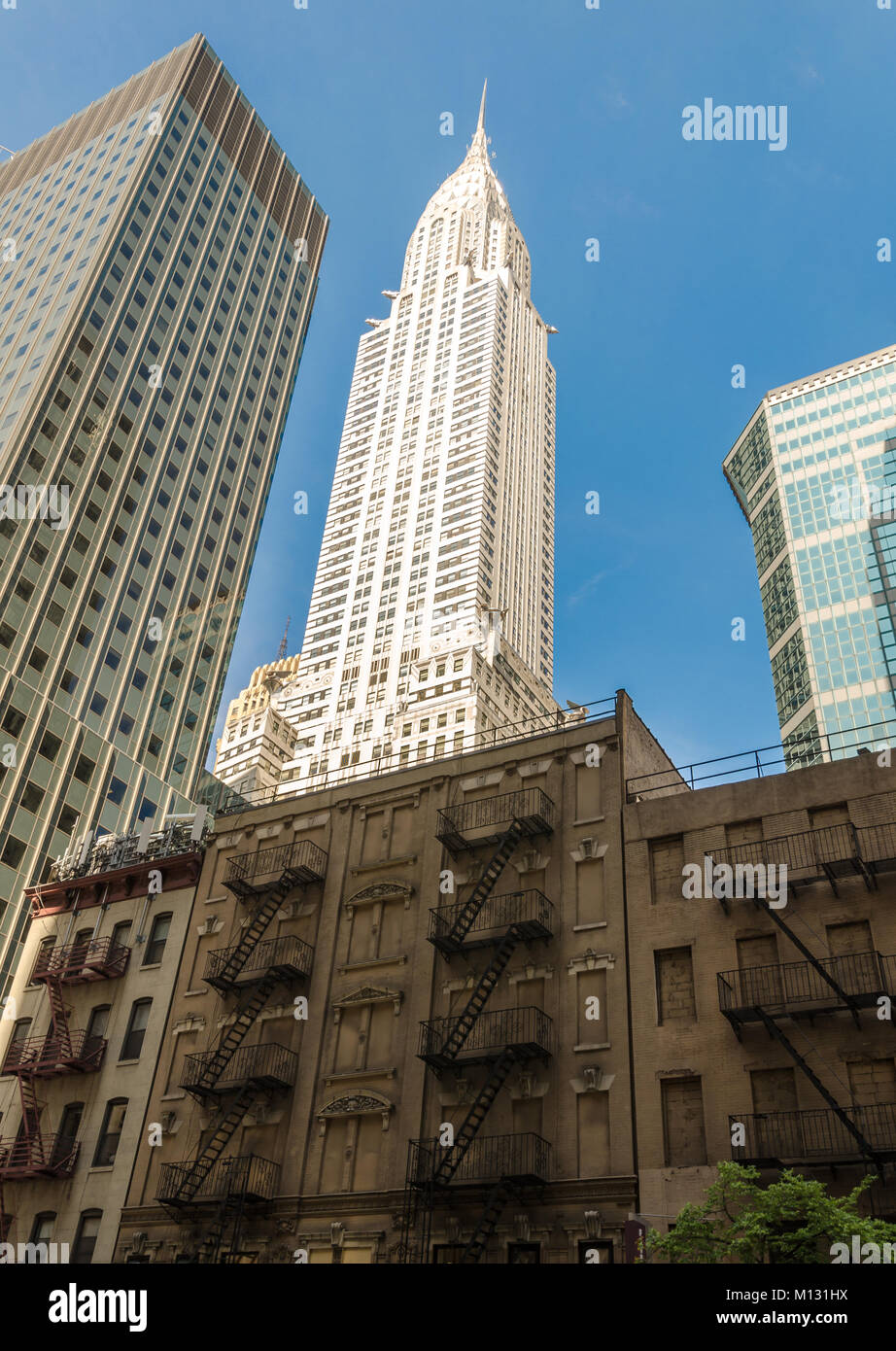 Chrysler building gargoyle new york hi-res stock photography and images ...