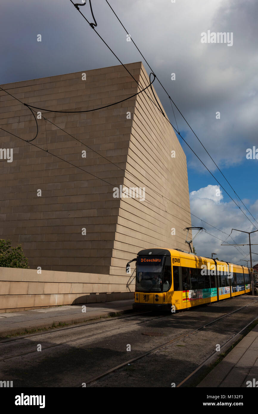 New Synagogue is a synagogue in Dresden, Saxony, Germany Stock Photo