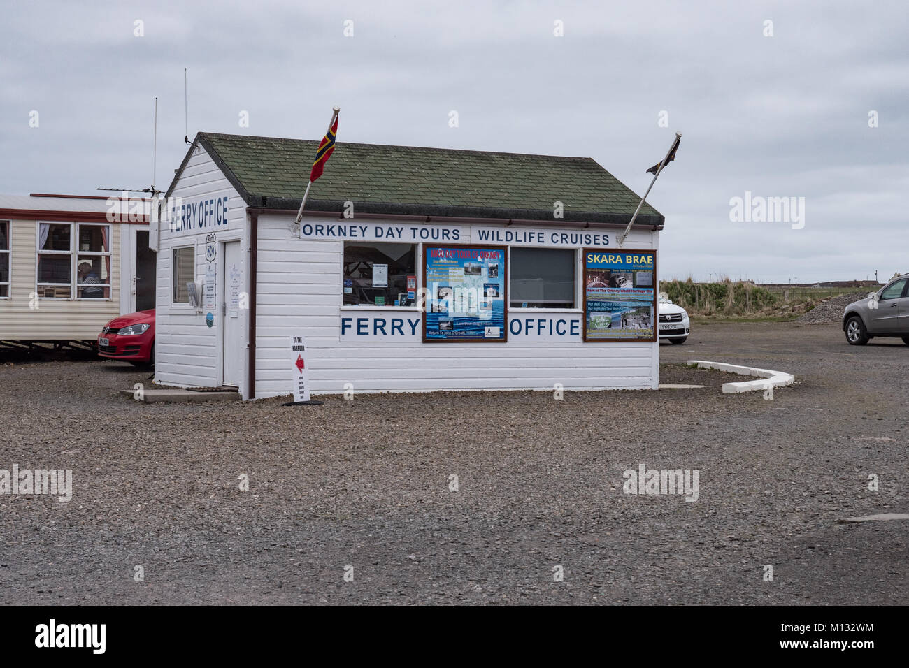 John O'Groats ferry office for booking wildlife trips and ferries to The Orkney Islands John O'Groats ferry office for booking wildlife trips and ferries to The Orkney Islands