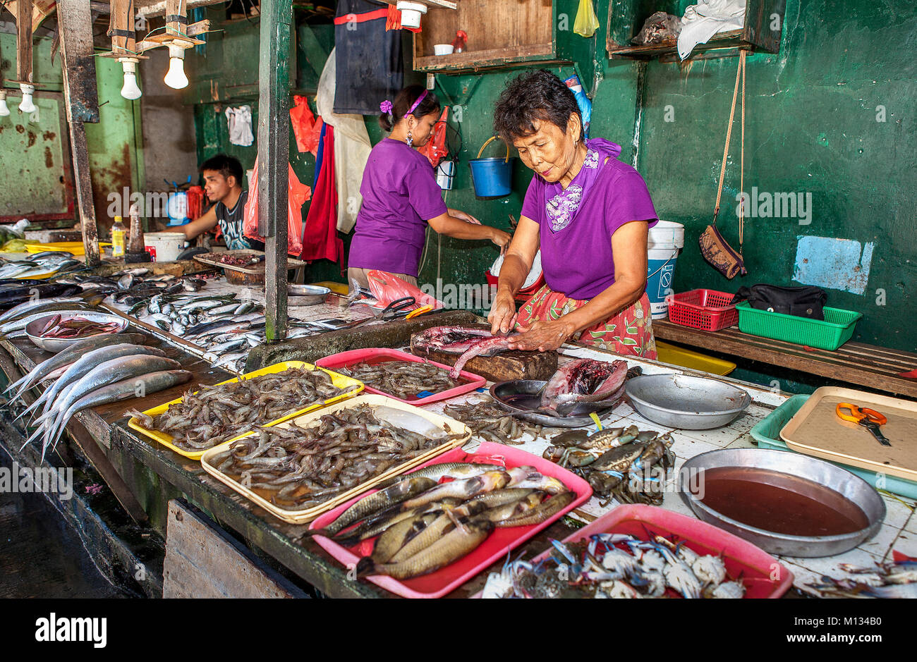 Fish market seafood philippines hires stock photography and images Alamy