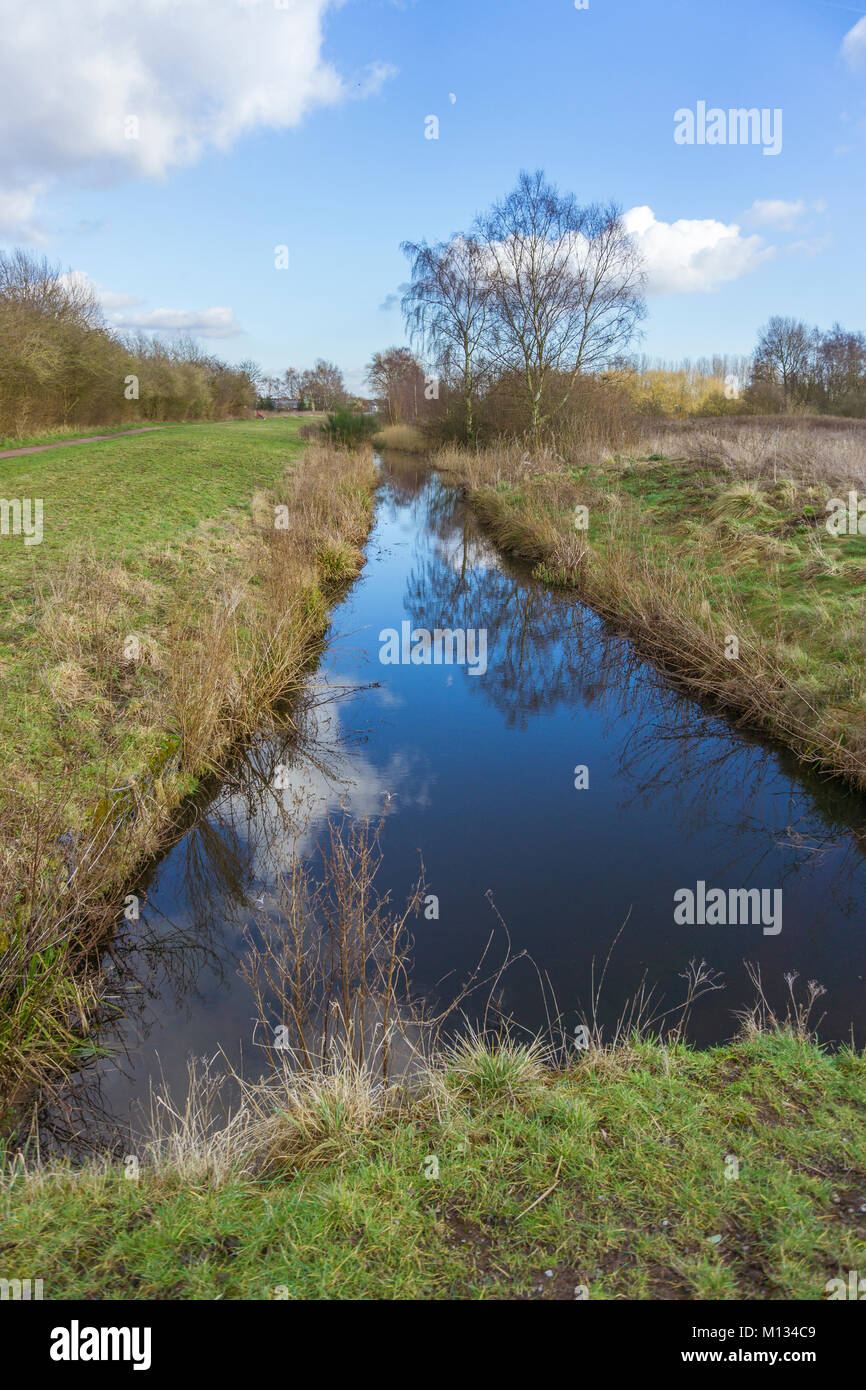 A view of Padgate Meadows in Warrington, Cheshire, UK Stock Photo - Alamy