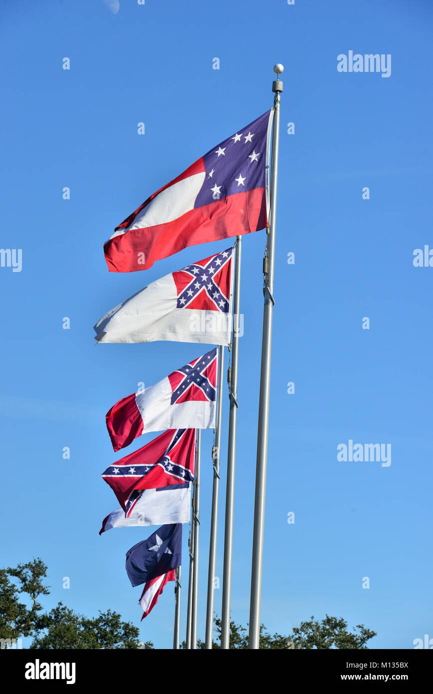 american civil war flags confederate