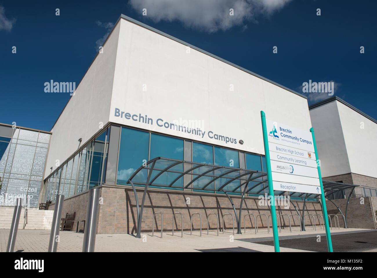 Brechin Community Campus Stock Photo