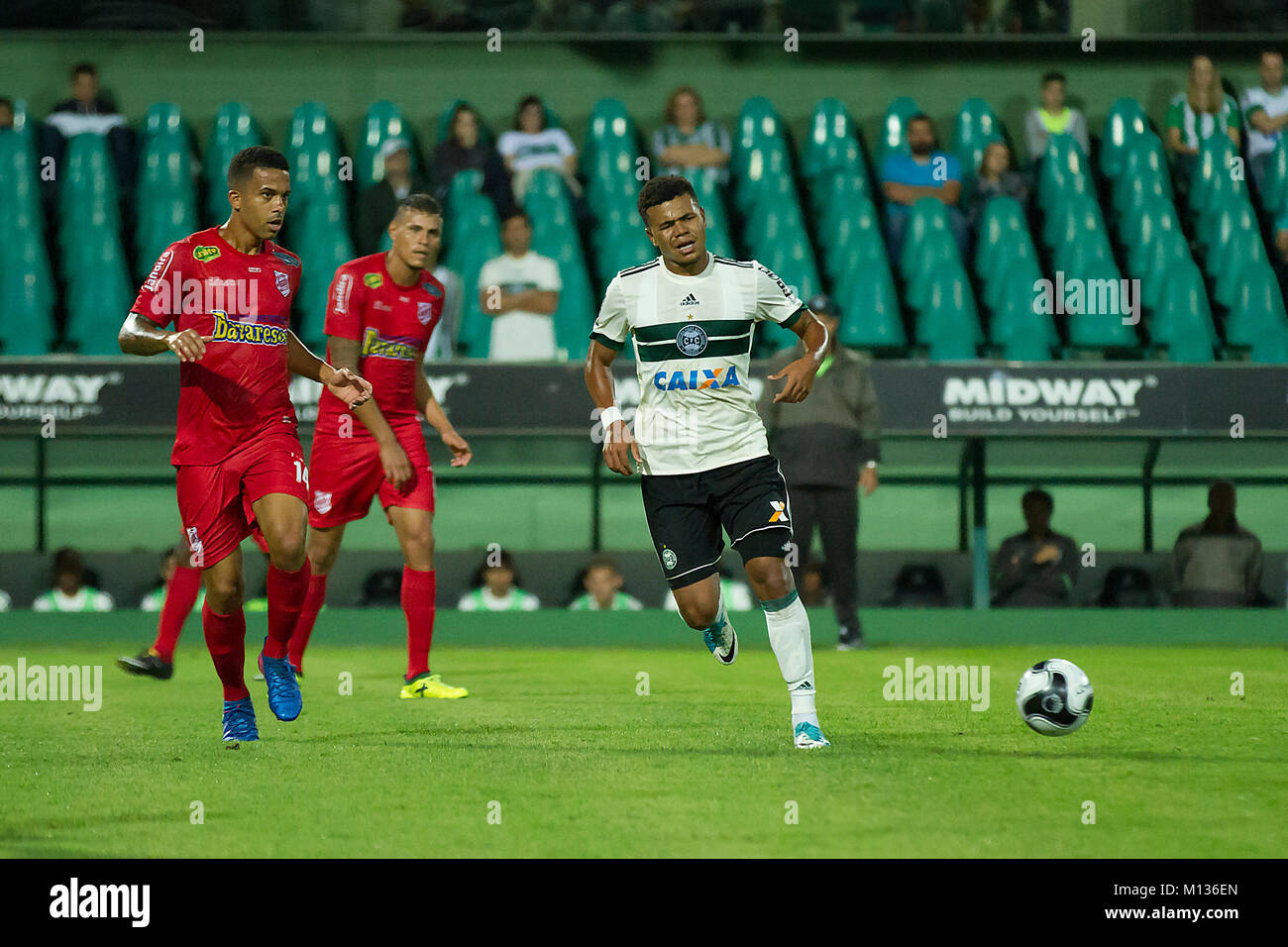Curitiba Brazil 25th Jan 2018 Yan Sasse Of Coritiba During Stock Photo Alamy