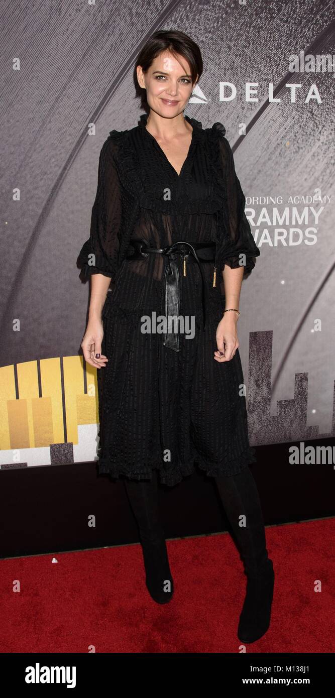 New York, NY, USA. 25th Jan, 2018. Katie Holmes in attendance for Delta