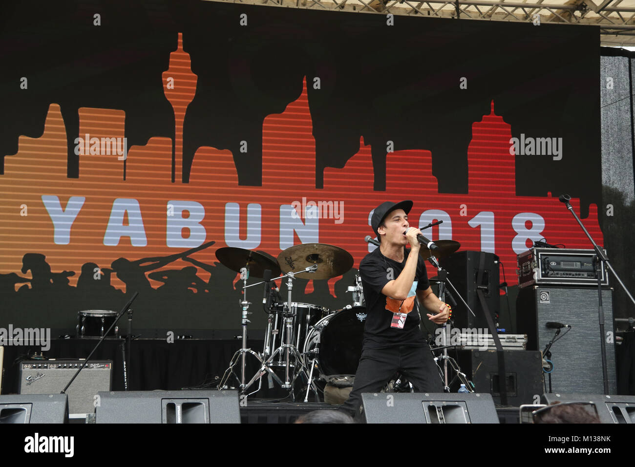 Dobby Australian Rapper Sydney festival 2018 january hi-res stock photography and images - Alamy