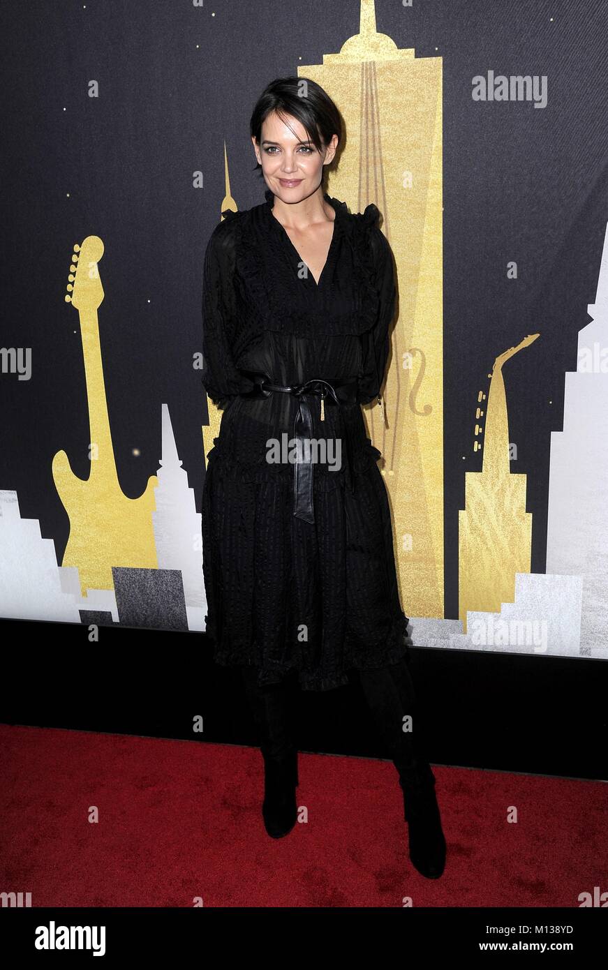 New York, NY, USA. 25th Jan, 2018. Katie Holmes in attendance for Delta