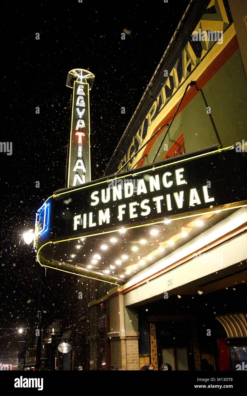 Mary g steiner egyptian theatre marquee hires stock photography and