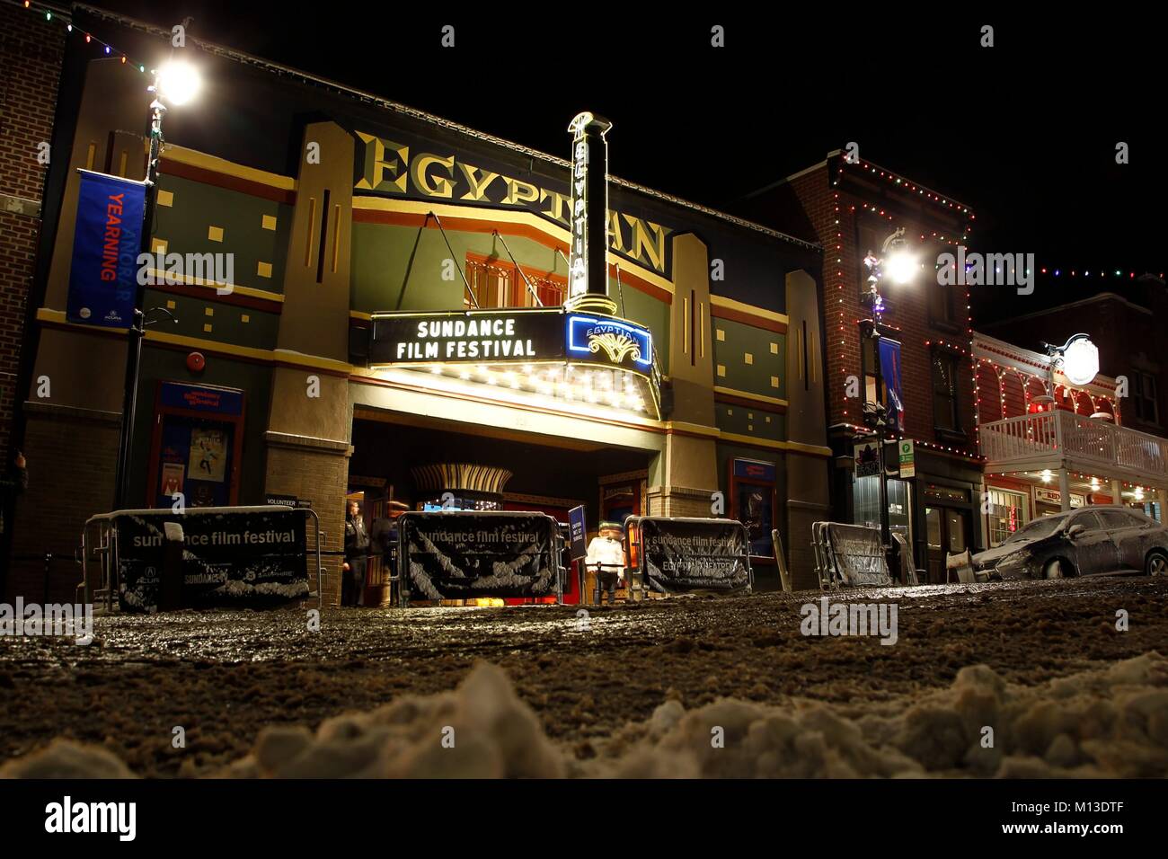 Mary g steiner egyptian theatre marquee hires stock photography and