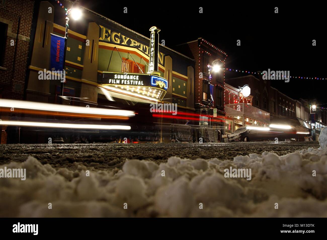 Mary g steiner egyptian theatre marquee hires stock photography and