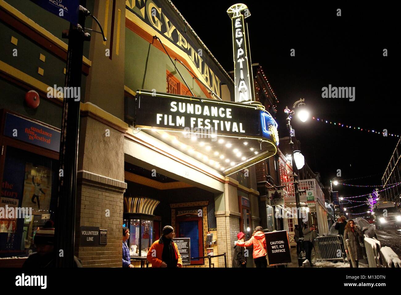 Mary g steiner egyptian theatre marquee hires stock photography and