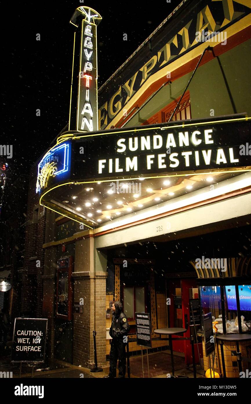 Mary g steiner egyptian theatre marquee hires stock photography and