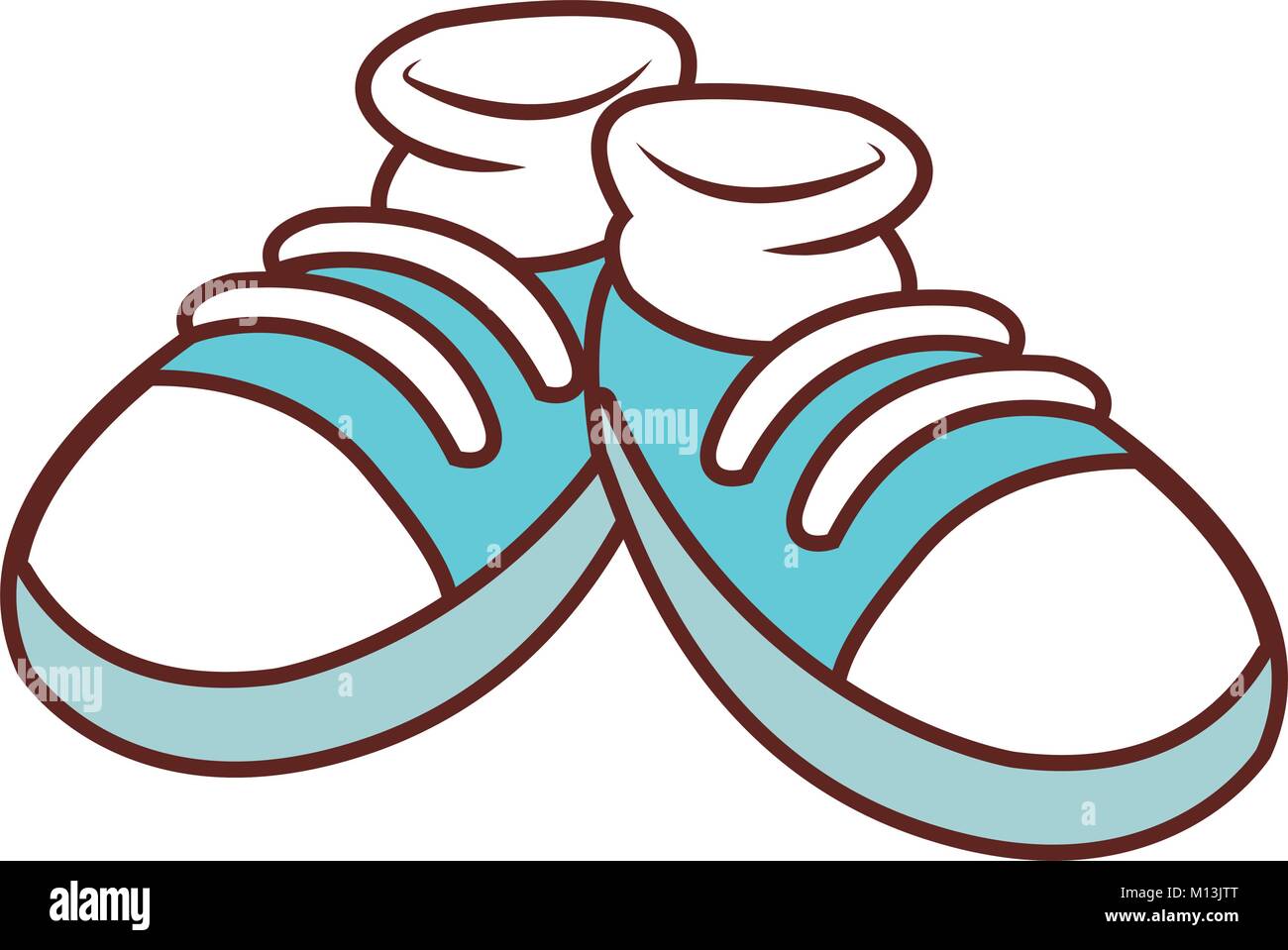 Pair of shoes cartoon Stock Vector Image & Art - Alamy