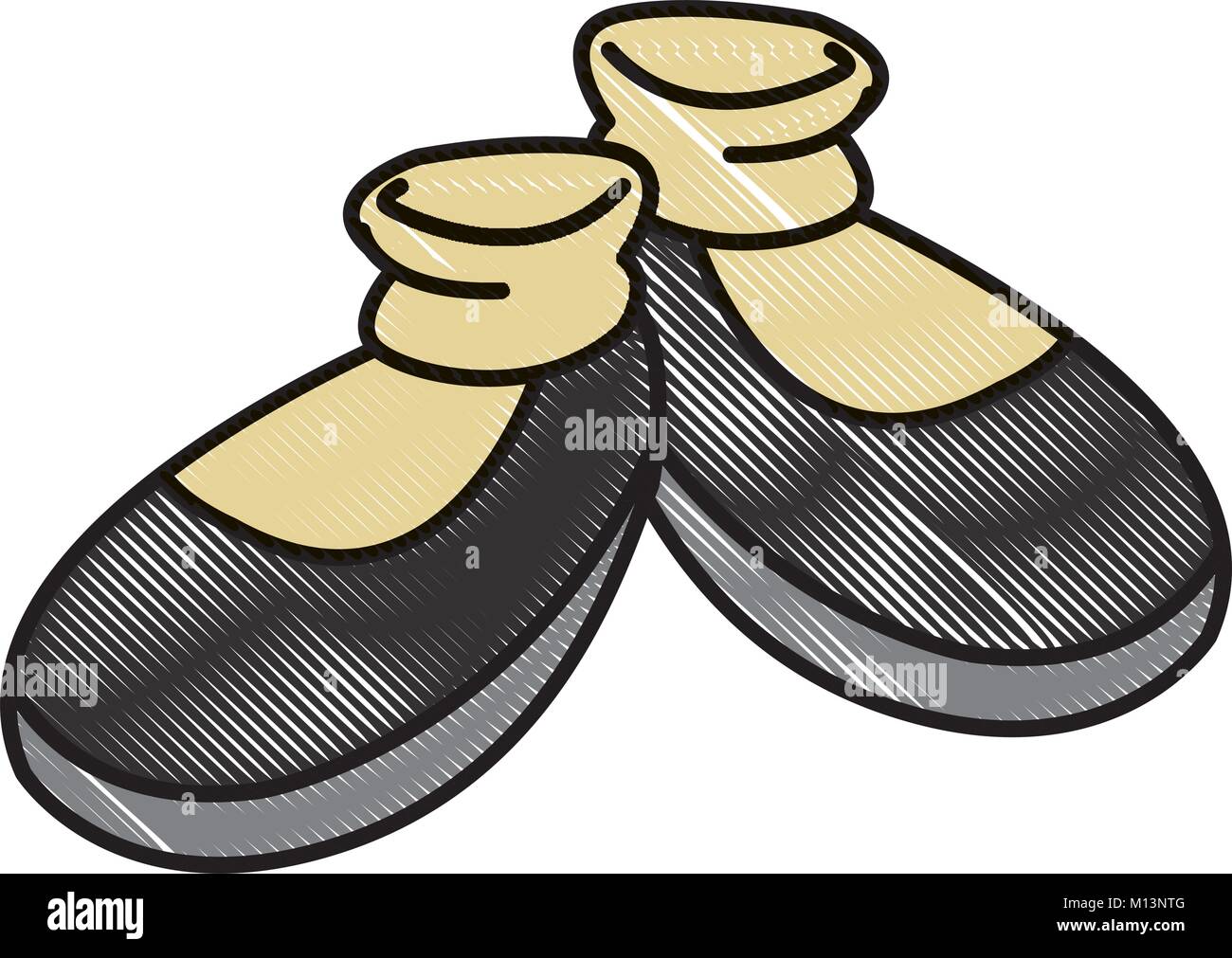Girl shoes clearance vector