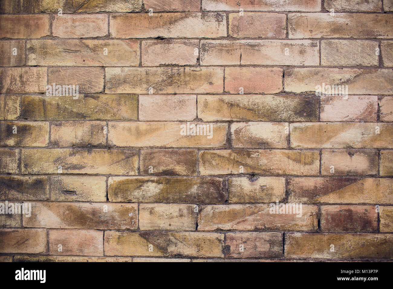 red brick wall in vintage style, brickwork background Stock Photo - Alamy