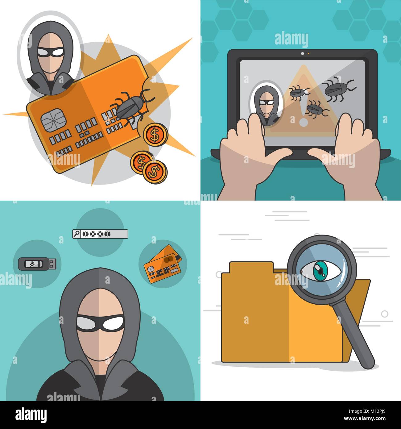 Security system design Stock Vector Image & Art - Alamy