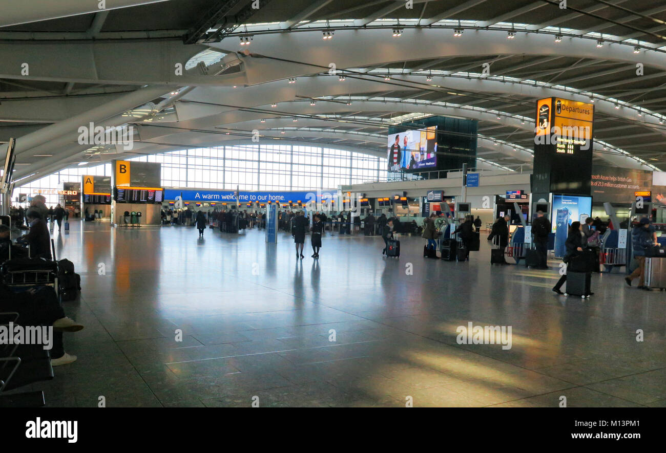 Airport Terminal For Departures High Resolution Stock Photography and ...