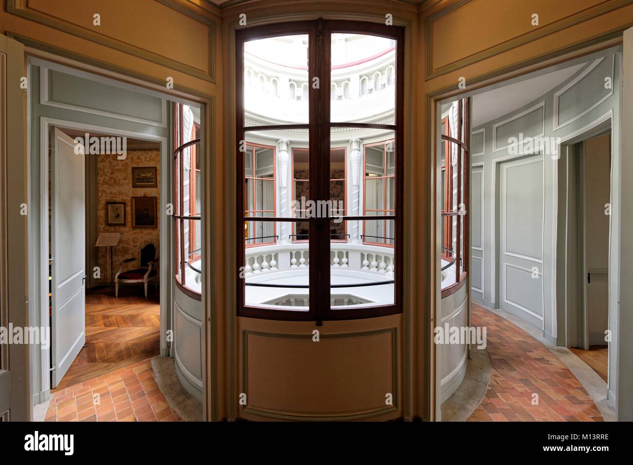 France, Seine Maritime, Le Havre, city rebuilt by Auguste Perret listed as World Heritage by UNESCO, the Shipowner's Mansion designed by architect Paul Michel Thibault in the late 19th century Stock Photo