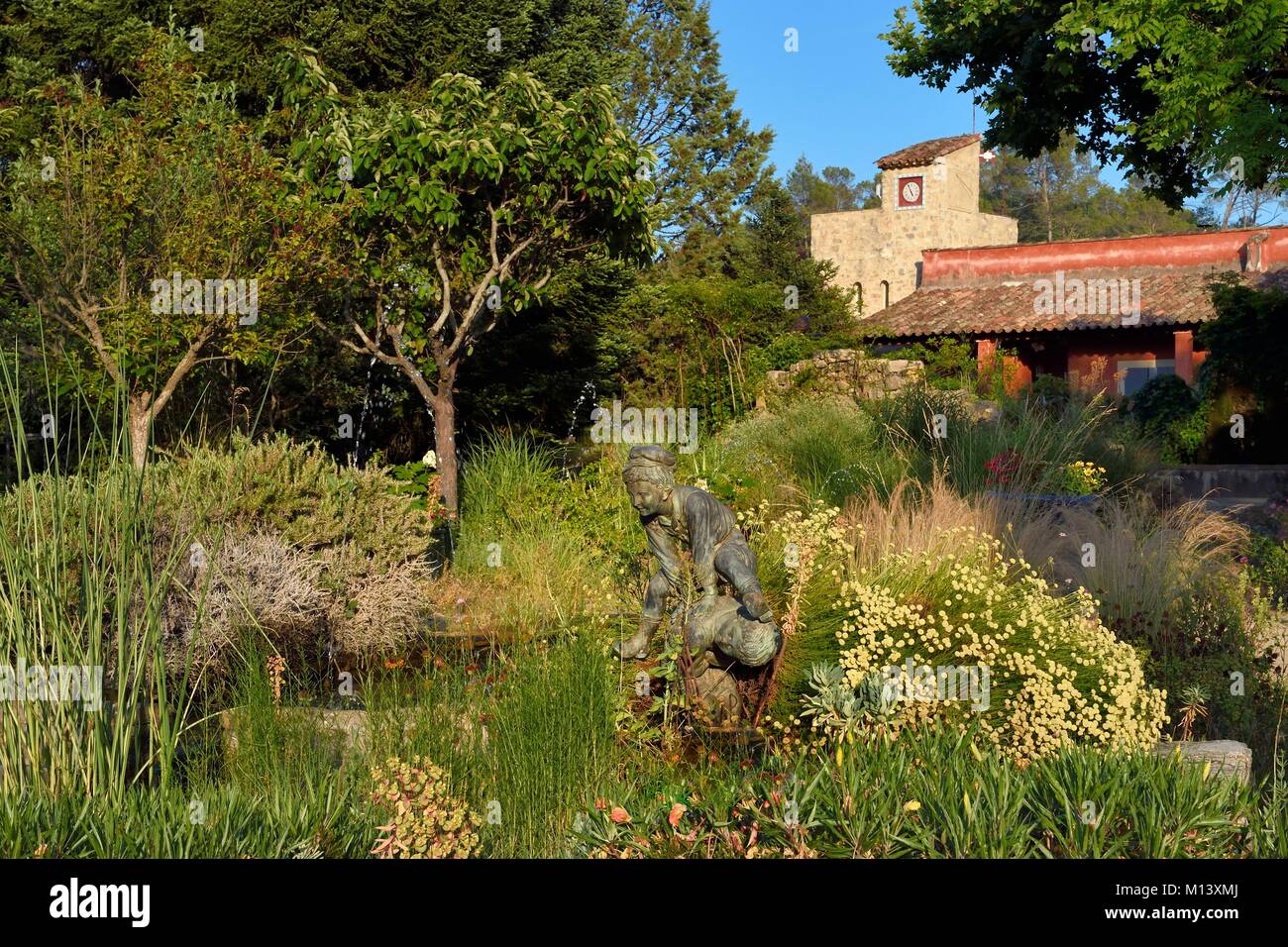 France, Var, Provence Verte (Green Provence), Bras village next to ...