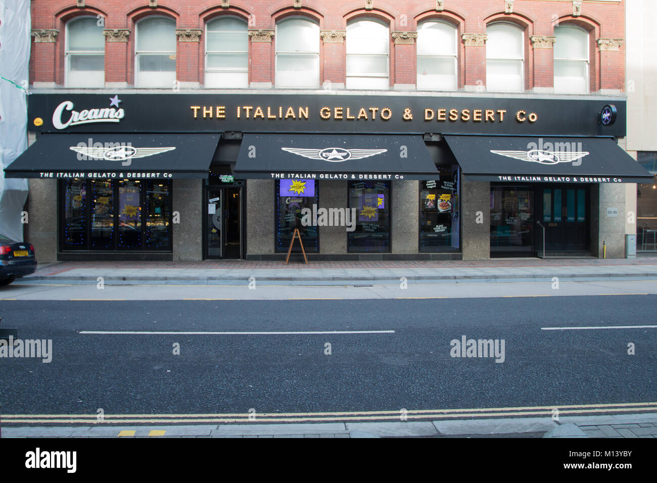 BRISTOL Creams Italian Gelato Dessert Co Stock Photo Alamy