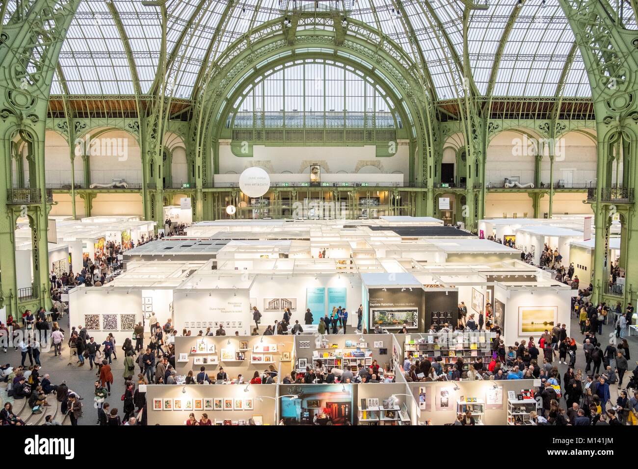 France, Paris, exhibition Paris Photo in the Grand Palais Stock Photo