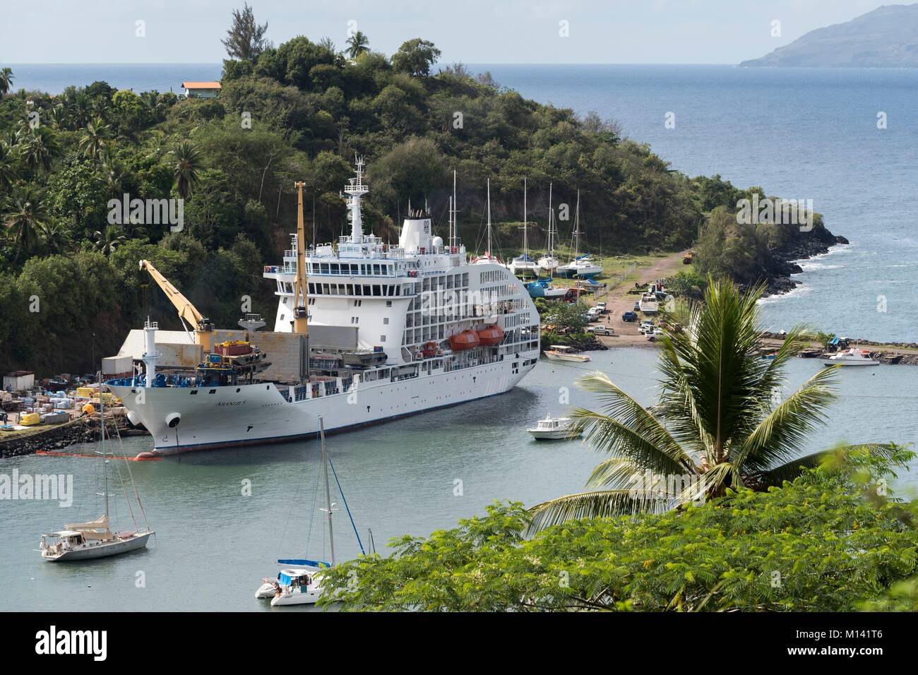 Hiva oa island hires stock photography