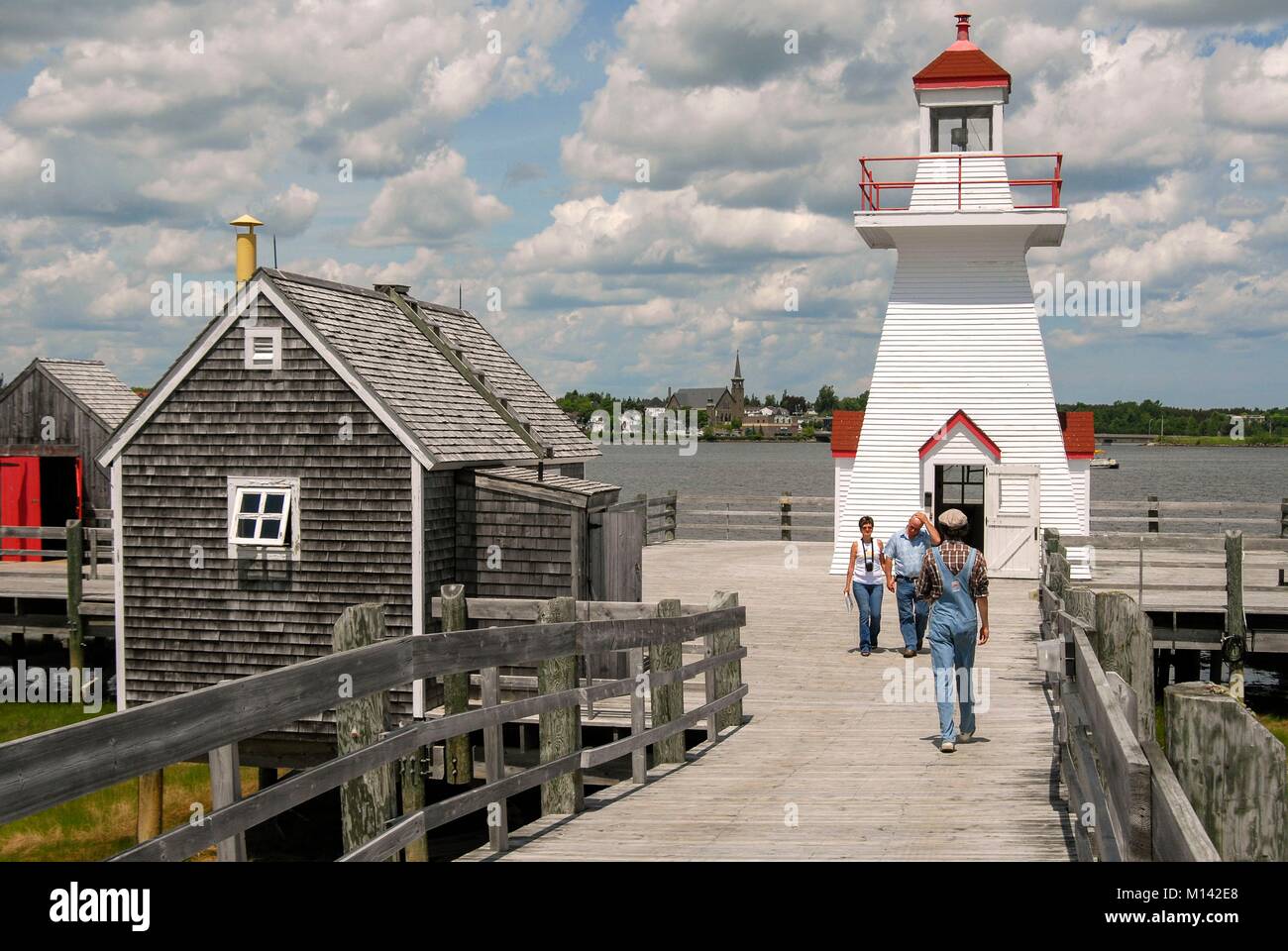 Canada, New Brunswick, Bouctouche, Pays de la Sagouine Stock Photo Alamy