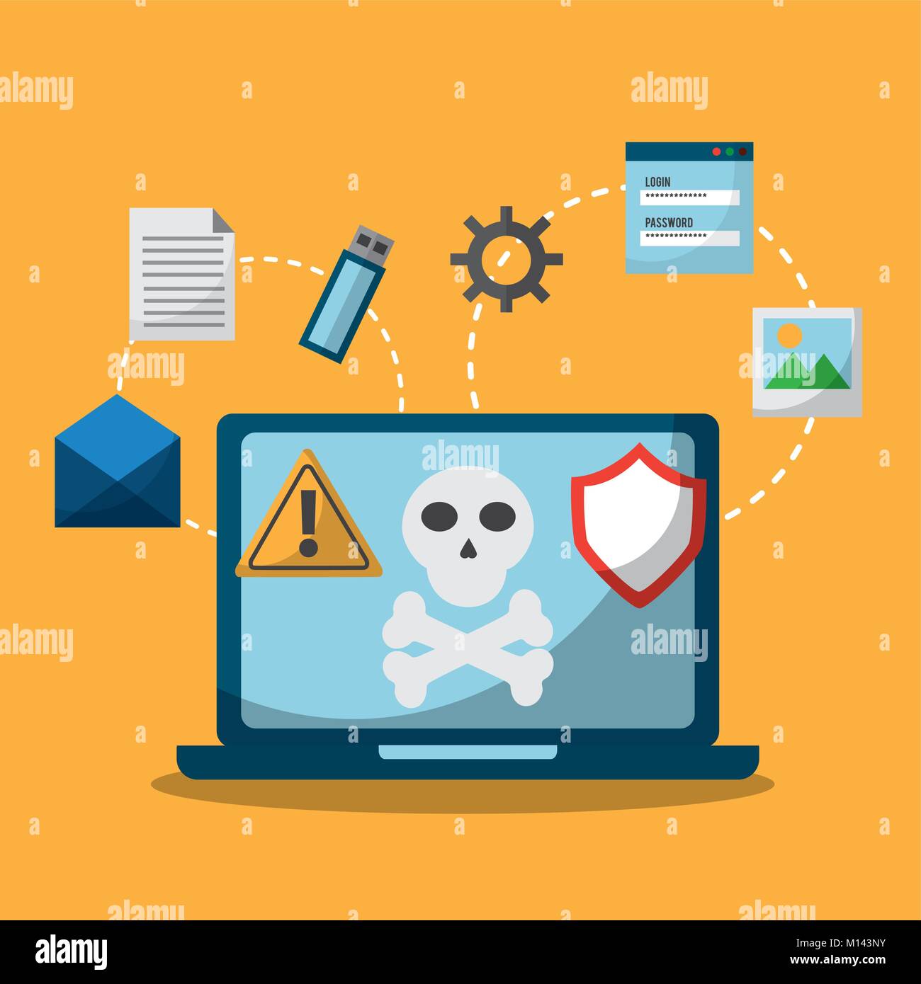 Exploit background Stock Vector Images - Alamy