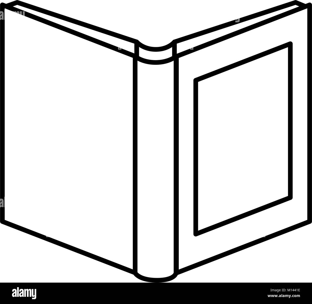text book isolated icon vector illustration design Stock Vector Image ...