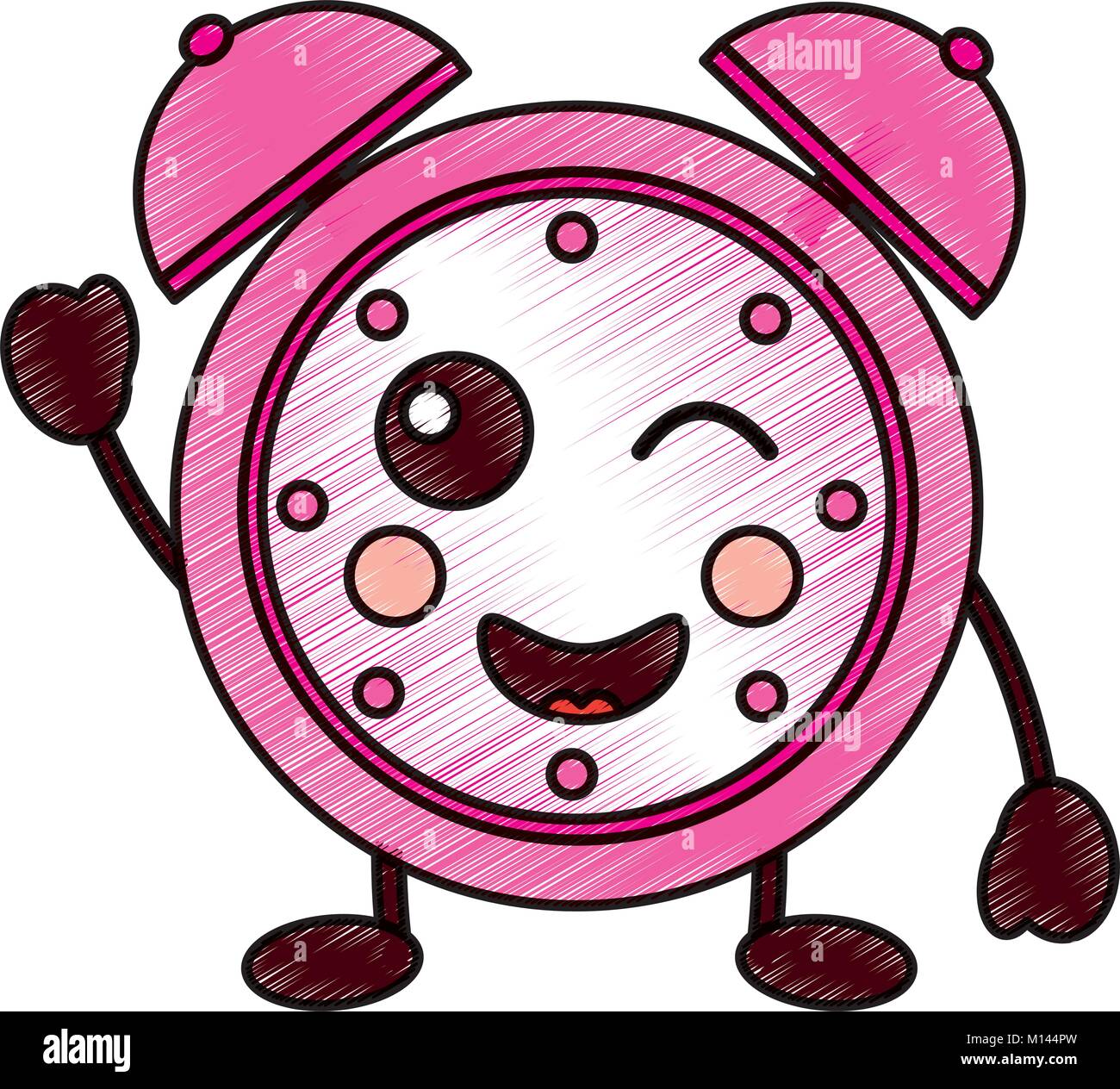 kawaii cartoon wink clock alarm character Stock Vector Image & Art - Alamy kawaii cartoon wink clock alarm character Stock Vector Image & Art - Alamy