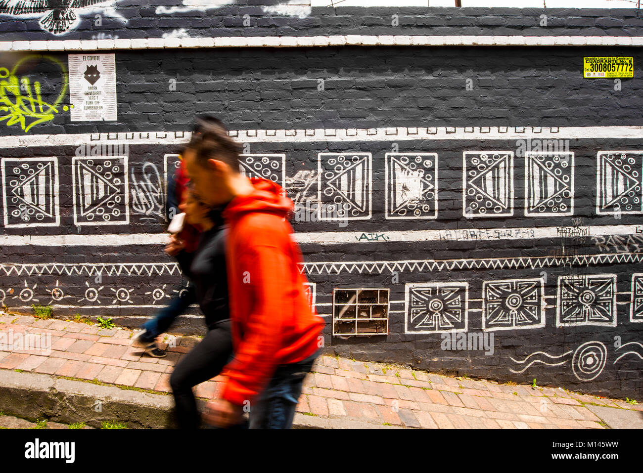 colombia,bogotà, La Candelaria, Plaza de Bolívar Stock Photo