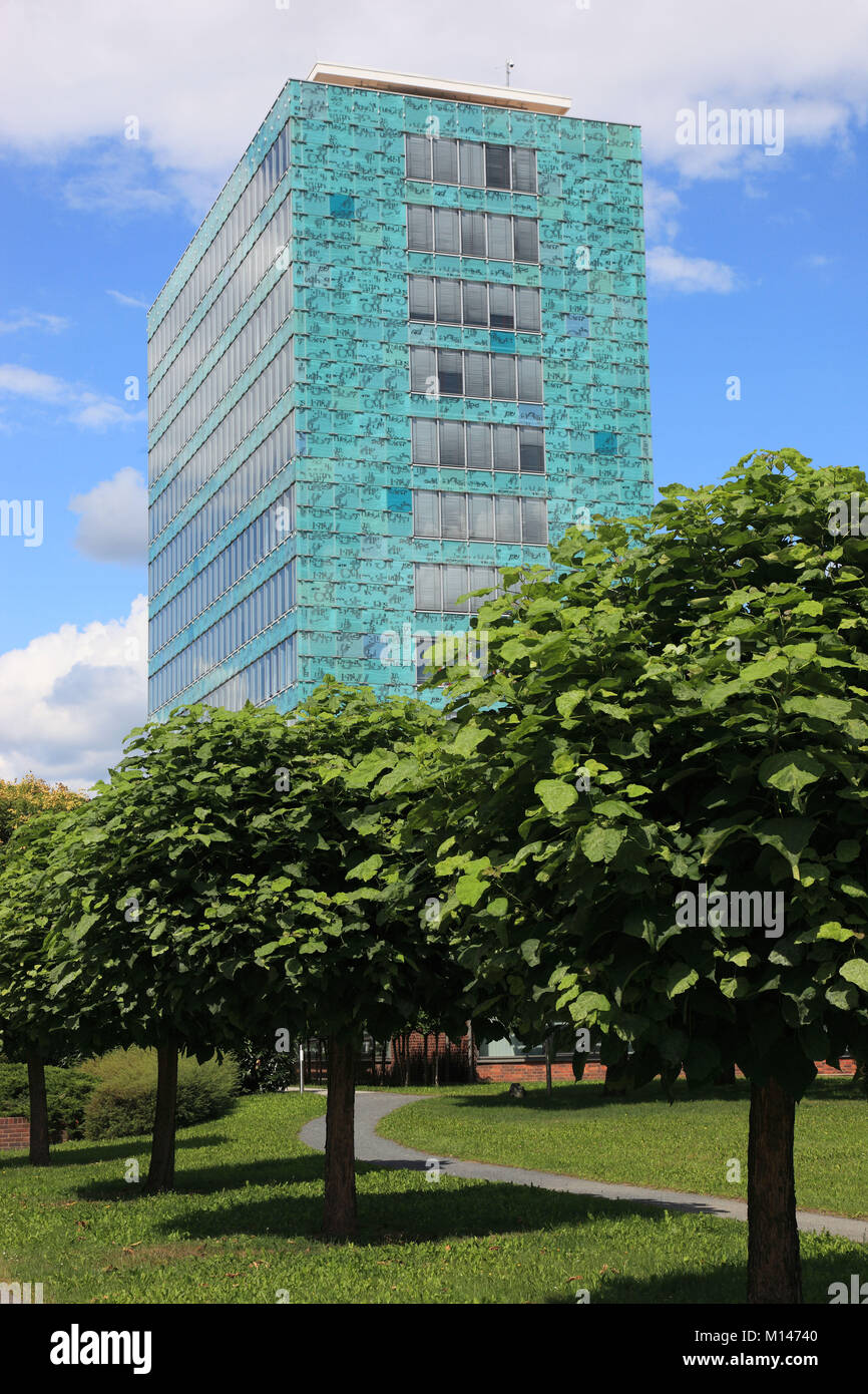 Publishing House Haus Der Presse In Dresden Saxony Germany Stock