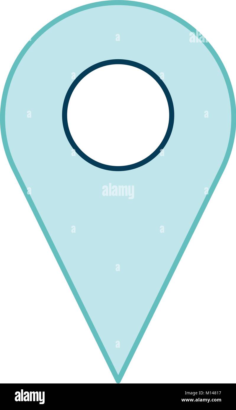 pin pointer isolated icon vector illustration design Stock Vector Image ...