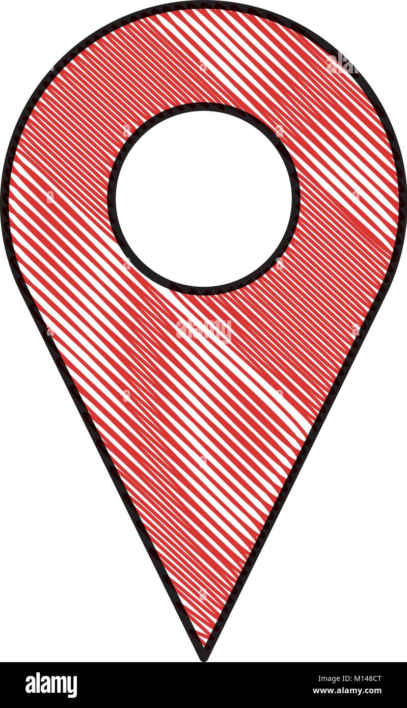 pin pointer isolated icon vector illustration design Stock Vector Image ...