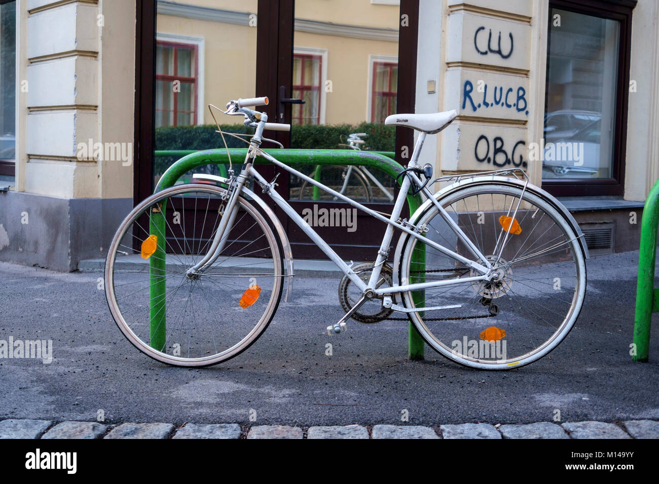 Classic bicycle Stock Photo