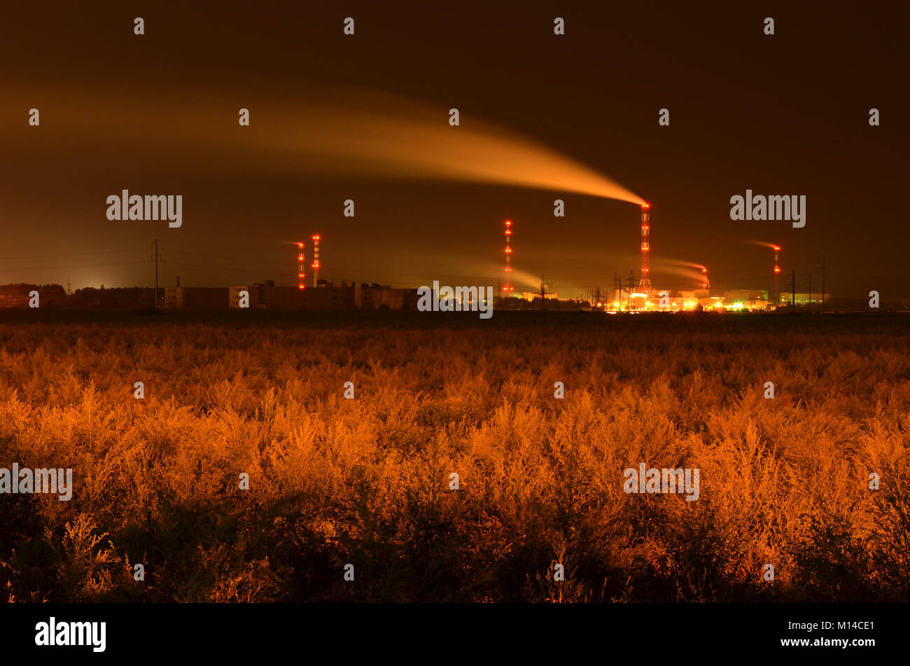 Gomel chemical plant hi-res stock photography and images - Alamy