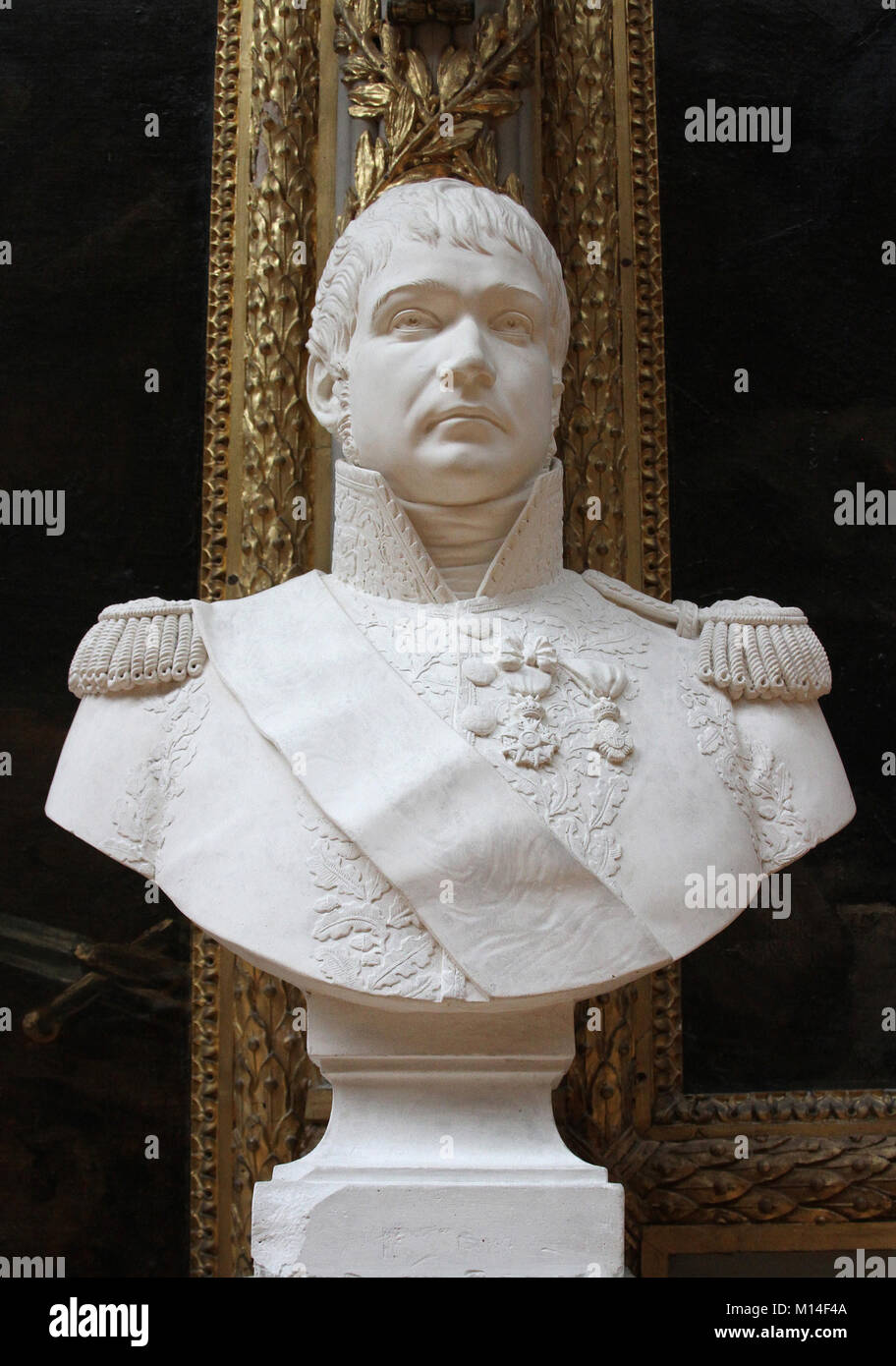 Marble bust of Jean Lannes Duke of Montebello by Francois Masson in the  Gallery of Battles, Versailes Palace, Ile-De-France, France Stock Photo -  Alamy
