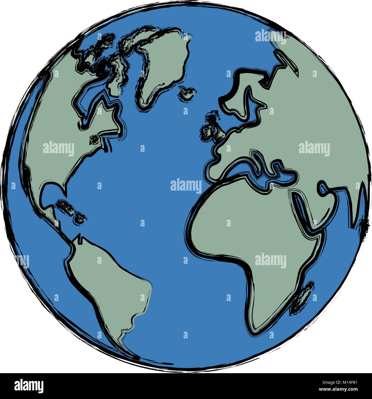 earth planet icon image Stock Vector Image & Art - Alamy
