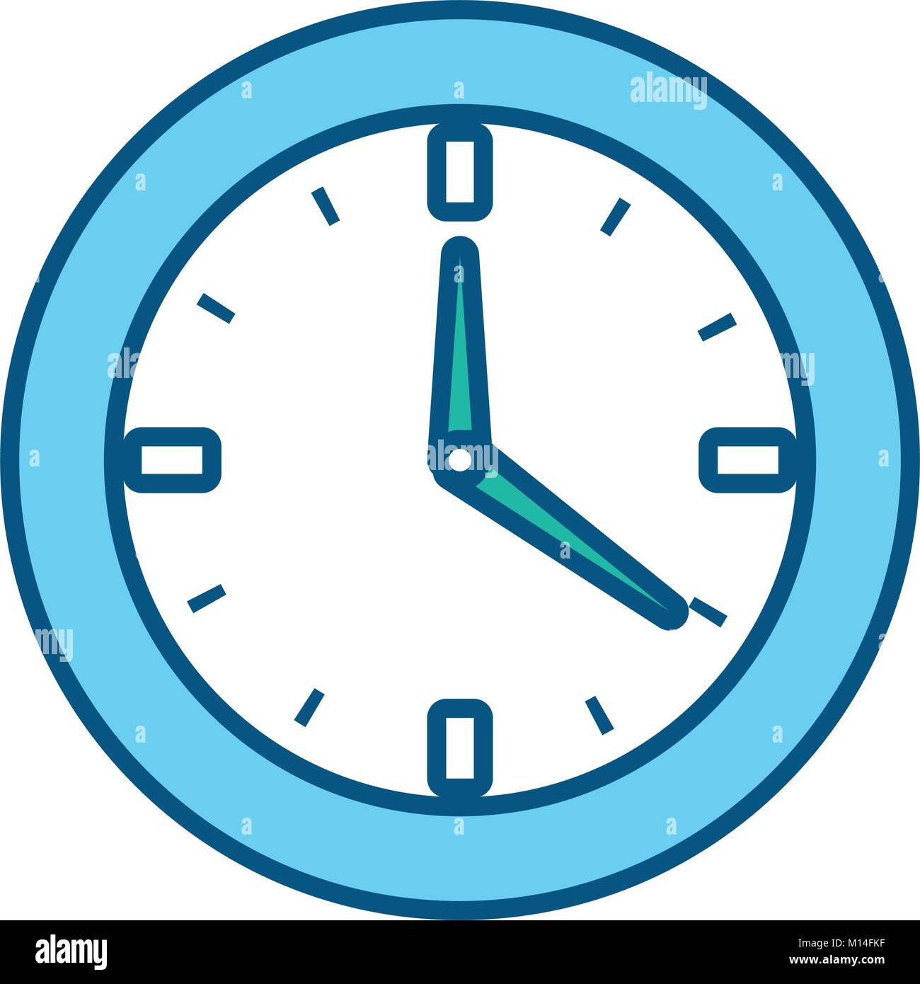 clock icon image Stock Vector Image & Art - Alamy
