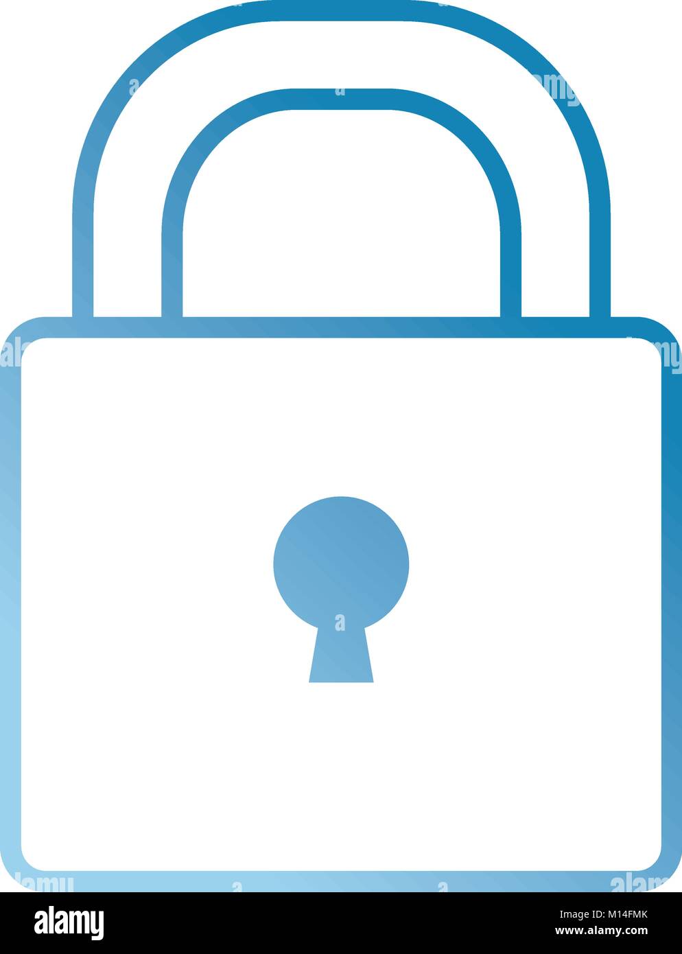 security padlock icon Stock Vector Image & Art - Alamy