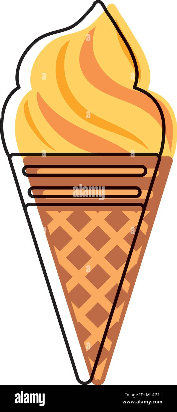 ice cream cone icon Stock Vector Image & Art - Alamy
