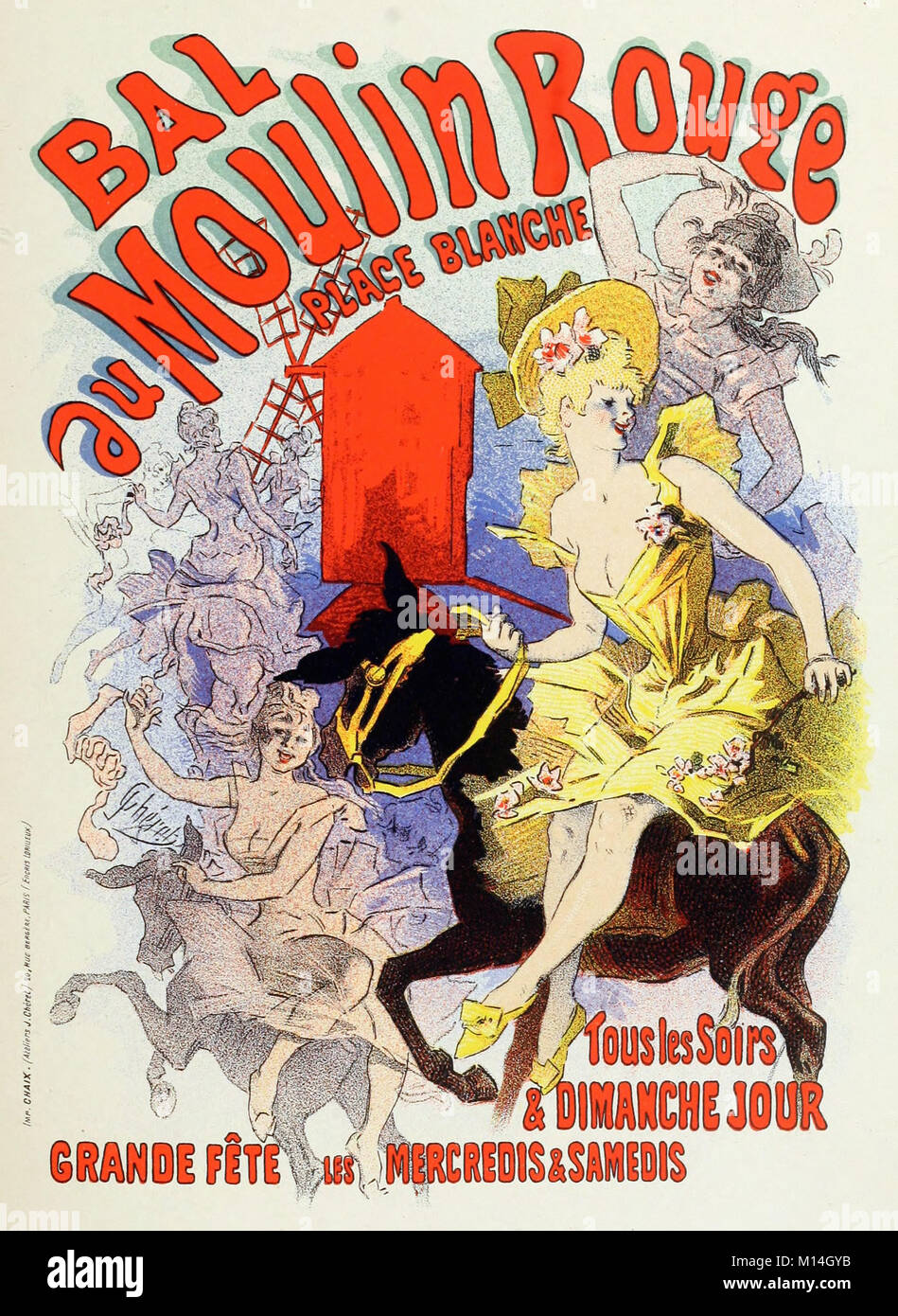 Jules Cheret Bal Moulin Rouge Belle Epoque Poster Art Stock Photo Alamy Jules Cheret Bal Moulin Rouge Belle Epoque Poster Art Stock Photo Alamy