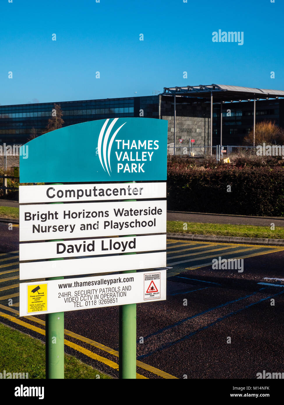 Thames Valley Park Sign, Thames Valley Business Park, Reading