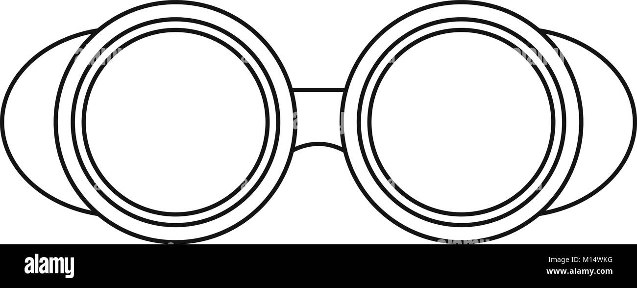 Welding glasses icon outline Stock Vector Image & Art - Alamy