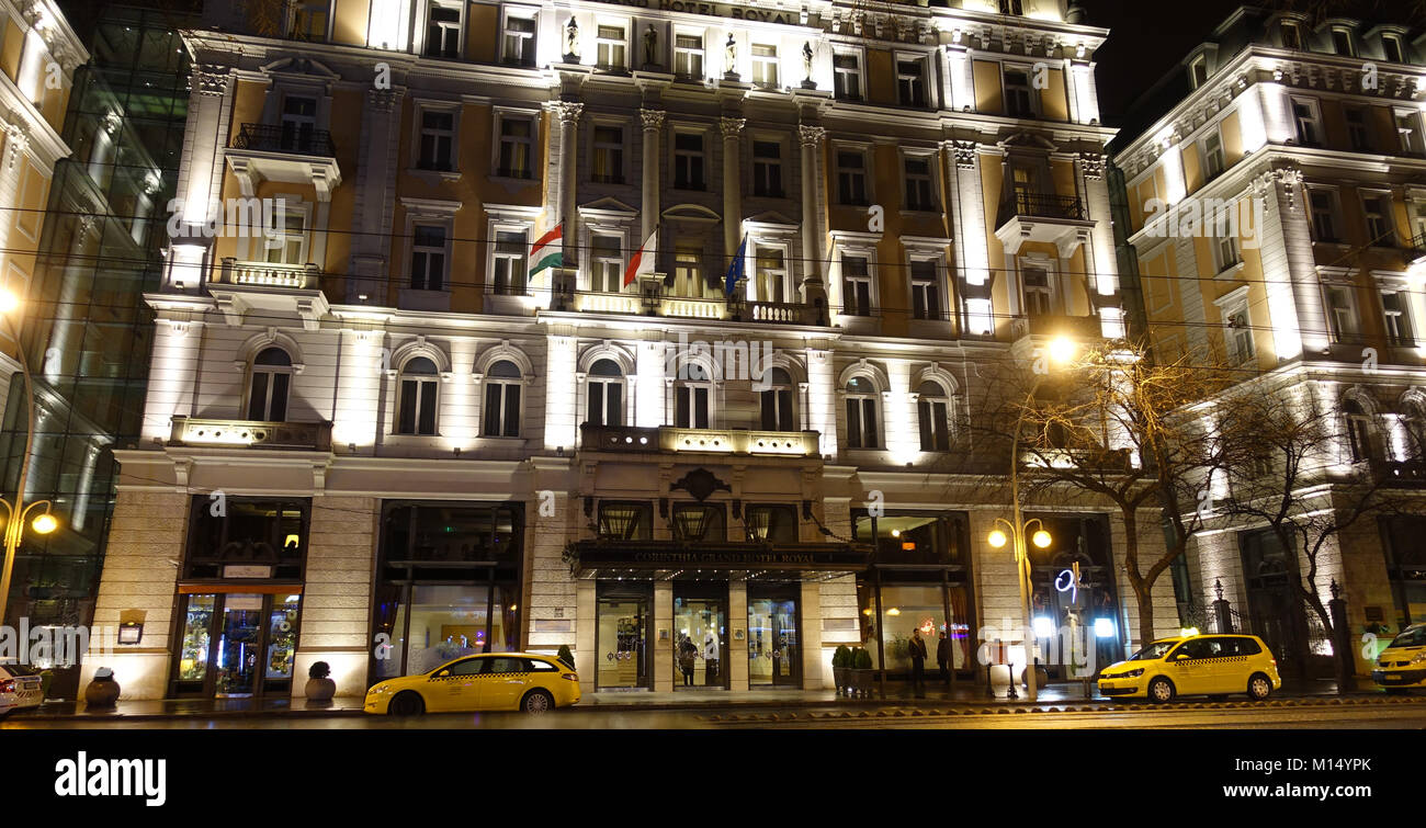 Corinthia Hotel Budapest Hungary EU Europe Stock Photo