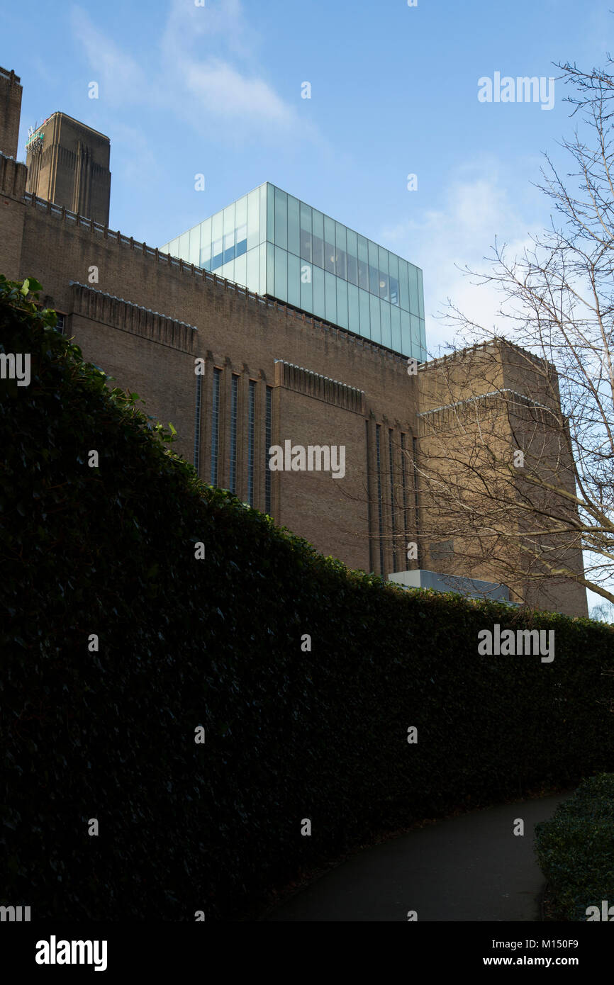 Tate Modern, London's world-famous modern art museum, Stock Photo