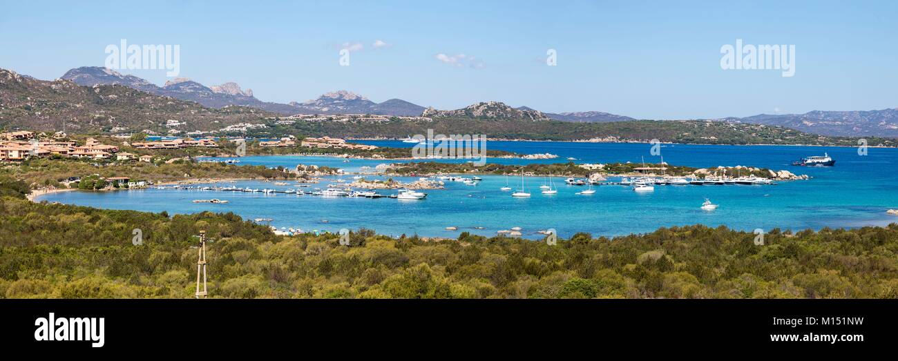 Italy Sardinia Province Di Olbia Tempio The Coast Of